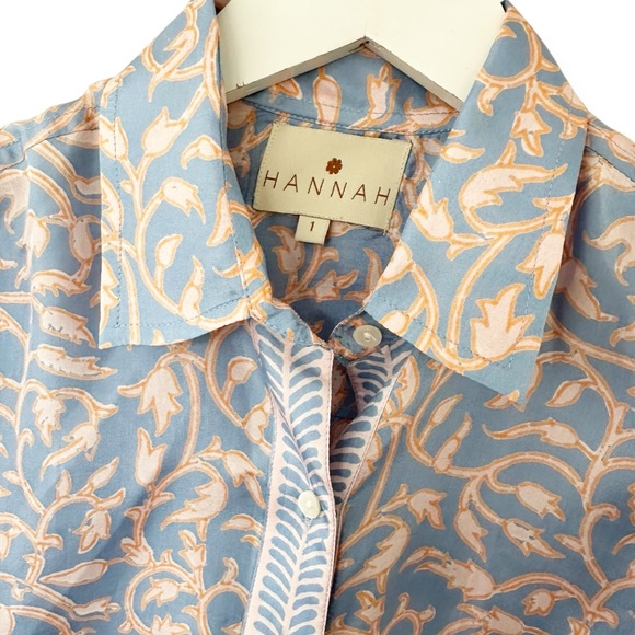 Hannah Artwear • Stevie Printed Silk Shirt - Picture 6 of 9